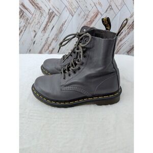 Dr Marten Gray Combat Boots